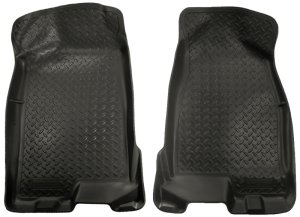 GMC Canyon Floor Mats - Front - Husky Liners - Classic Style - Black - `04-`12 GMC Canyon Floor Mats - Front - Husky Liners - Classic Style - Black - `04-`12